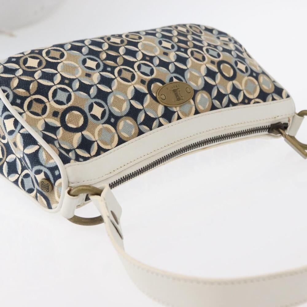 CELINE Accessory Pouch Canvas Navy Auth 154611 - Picture 6 of 16